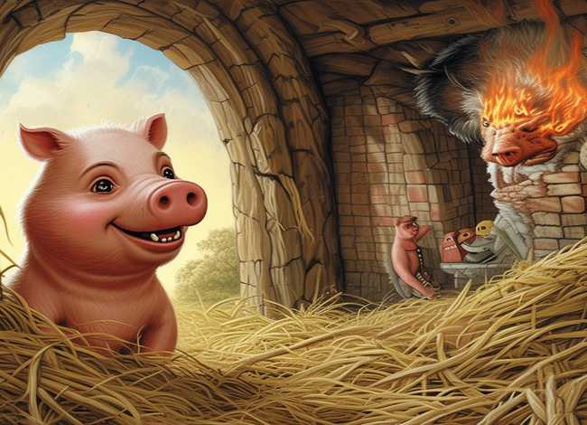 英语绘本故事三只小猪故事 英语绘本小故事三只小猪