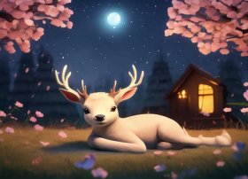 梅花鹿故事儿童睡前故事；梅花鹿的睡前故事