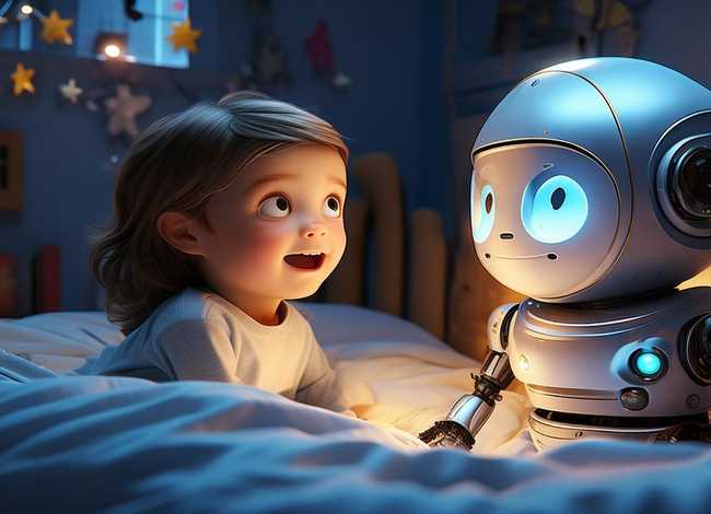 机器人的故事儿童版睡前故事（睡前故事机器人的故事mp3）