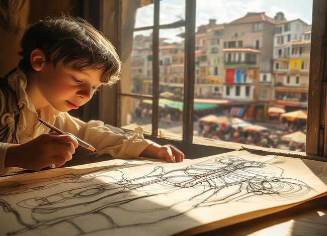 达芬奇绘本故事（达芬奇绘本故事在线阅读）