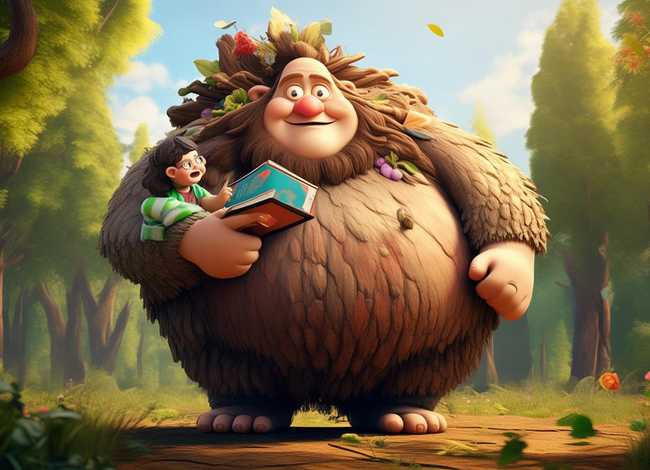 儿童故事巨人的故事 - 有关巨人的故事、绘本故事