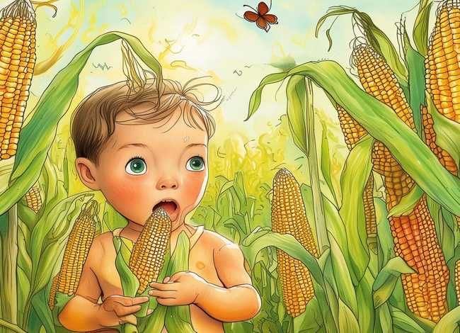 儿童玉米故事视频 - 关于玉米绘本幼儿故事
