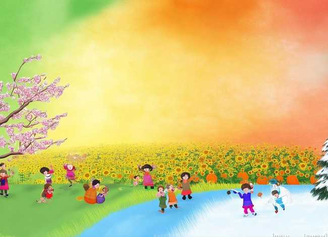儿童故事春夏秋冬文字版 幼儿园关于春夏秋冬的故事