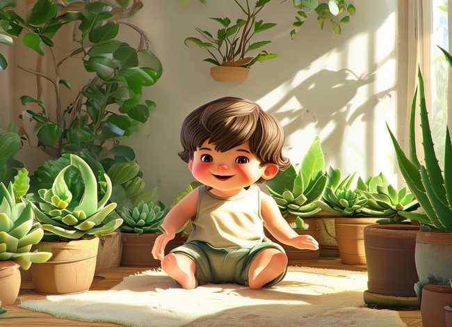 多肉儿童绘本睡前故事（多肉植物绘本故事）