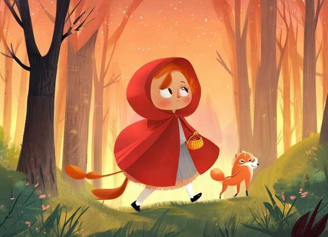 小红帽儿童故事，小红帽幼儿故事