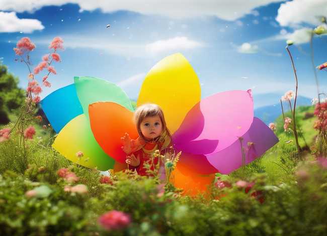 幼儿七色花的故事，七色花的故事幼儿绘图