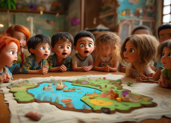 儿童故事工作、幼儿故事作业