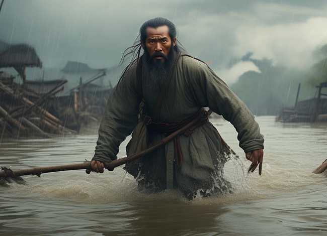 大禹治水简单的故事（简单的讲大禹治水的故事）