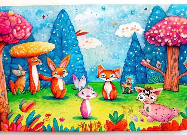 彩铅儿童插画(彩铅插画 儿童绘本) 彩铅儿童插画(彩铅插画 儿童绘本)