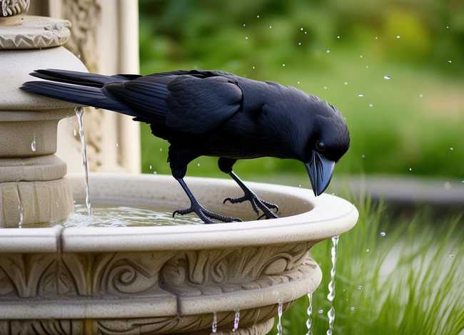 乌鸦喝水儿童故事书、乌鸦喝水幼儿故事内容