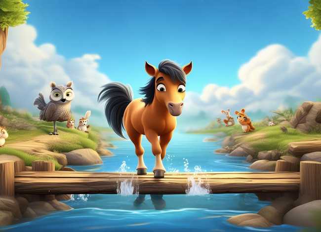 小马过河的故事视频 视频 - 小马过河的讲故事视频