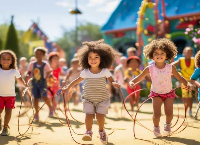 小朋友学跳绳的故事，小朋友学跳绳的故事大全