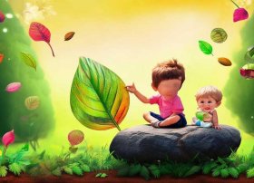 树叶的故事儿童版、树叶的幼儿故事