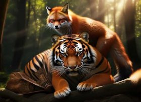 狐假虎威故事表演视频 狐假虎威故事表演视频一等奖