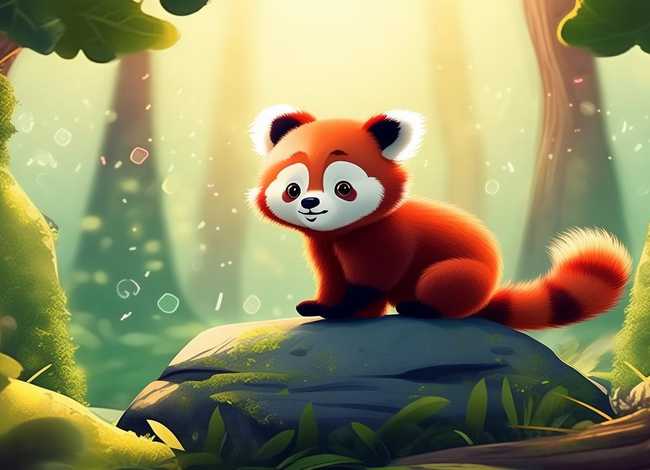 小熊猫的故事文字版；小熊猫的故事文字版视频