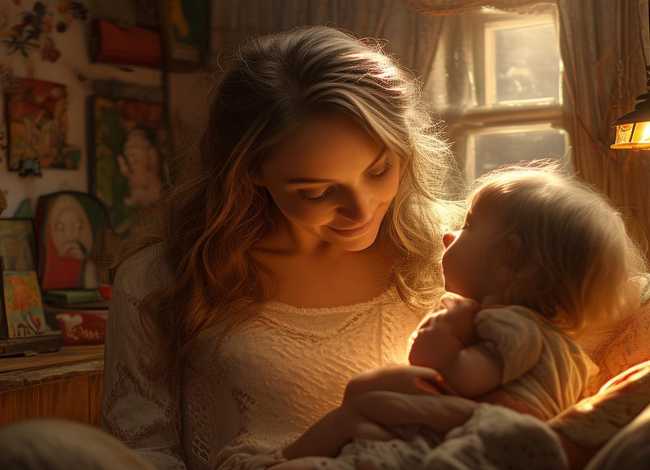 妈妈讲孩子故事、妈妈给孩子讲故事写一段话