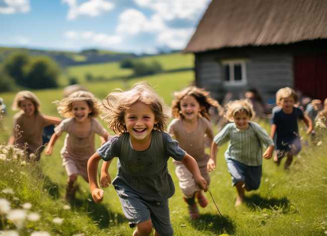 乡村儿童图片 乡村儿童图片素材