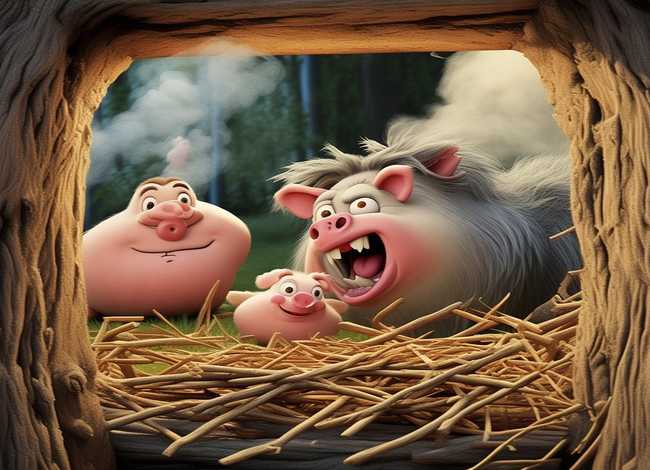 英语故事《三只小猪》(英语故事《三只小猪》怎么写) 英语故事《三只小猪》(英语故事《三只小猪》怎么写)