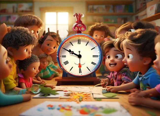 儿童珍惜时间的儿歌；自编关于珍惜时间的儿歌