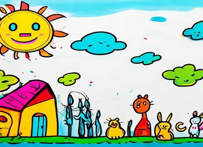 3-4岁儿童简笔画，3-4岁宝宝简笔画