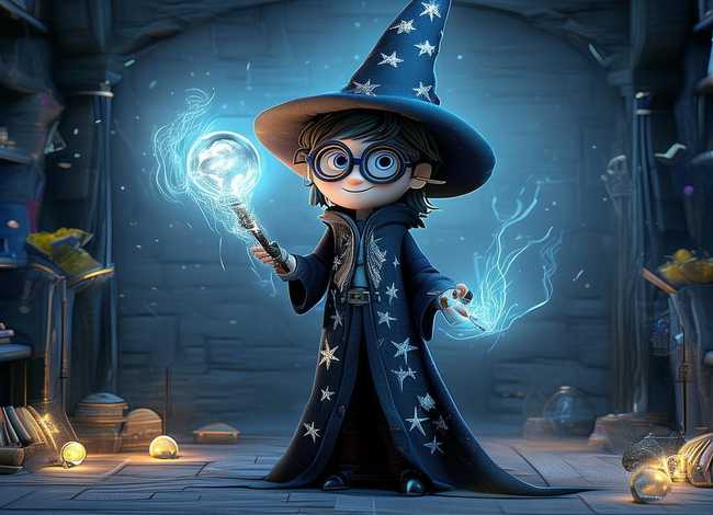 魔术师故事绘本 魔术师故事绘本图片