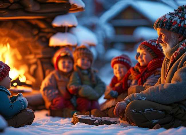 冬至的儿童故事 幼儿关于冬至的故事