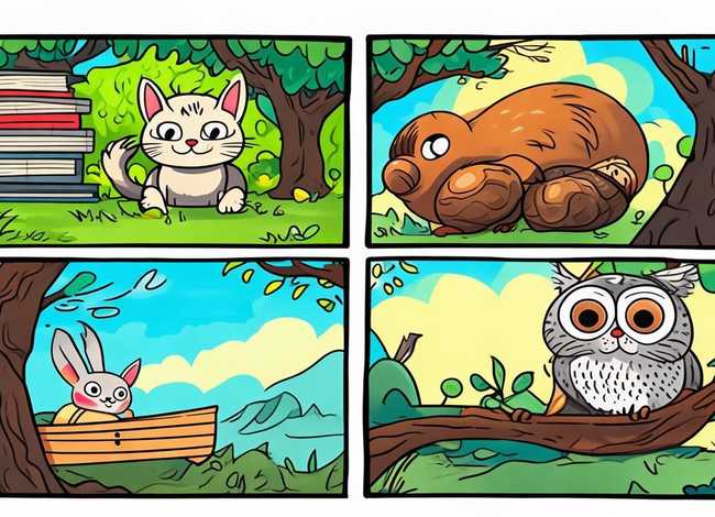 四格故事画大全（四格故事画大全怎么画）