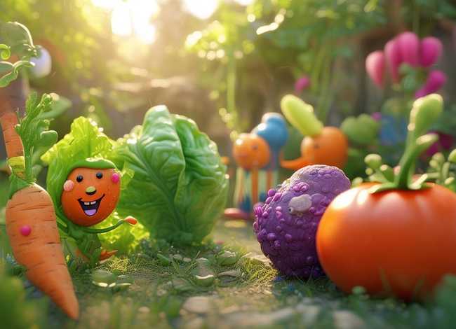 儿童故事蔬菜的故事；蔬菜的幼儿故事