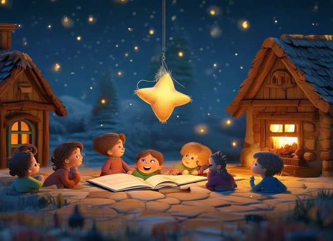 星星儿童故事书 - 幼儿故事小星星的故事