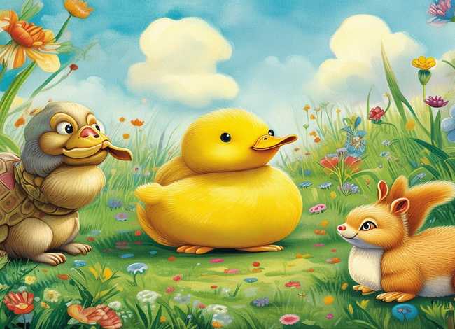 小鸭子找朋友儿童故事 - 小鸭子找朋友的故事绘本