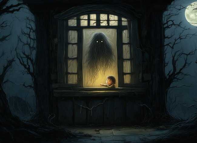 儿童诡异故事短篇30字；诡异故事短篇50字