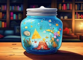 记忆的瓶子儿童故事书，记忆的瓶子绘本故事