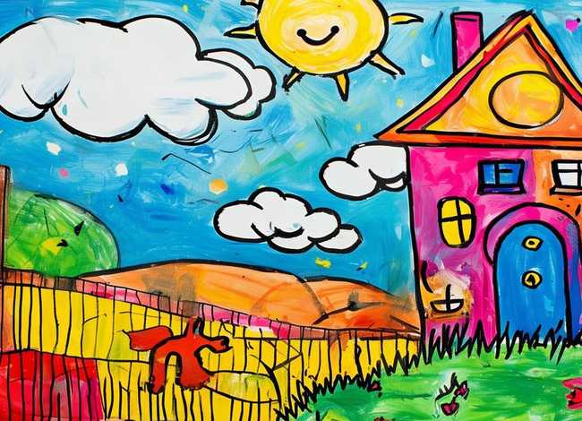 一年级儿童画图片大全（一年级儿童画图片大全 一等奖）