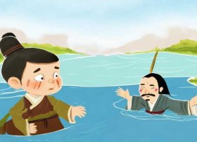 屈原投江的故事儿童、屈原投江的故事绘本