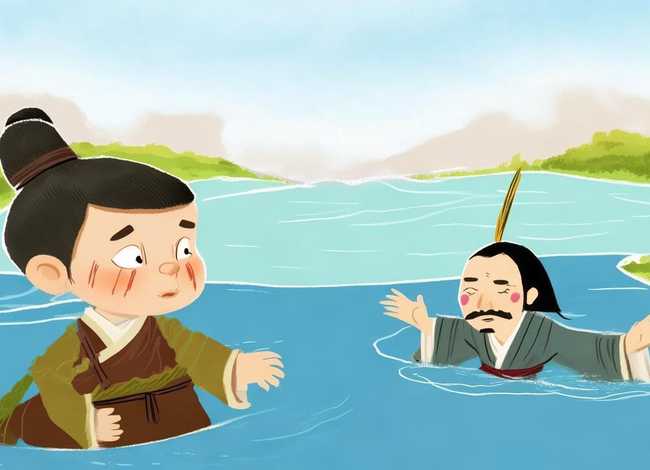 屈原投江的故事儿童、屈原投江的故事绘本