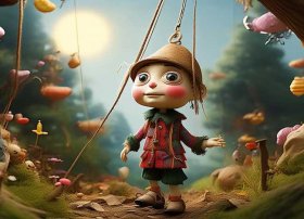 木偶奇遇记的故事全文（木偶奇遇记的故事全文500字）