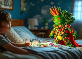 蔬菜超人儿童故事 - 睡前故事蔬菜超人