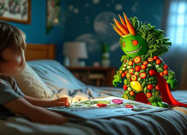 蔬菜超人儿童故事 - 睡前故事蔬菜超人