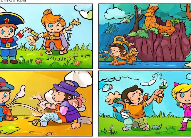 儿童连环画图片4张可打印免费(儿童连环画图片10张) 儿童连环画图片4张可打印免费(儿童连环画图片10张)