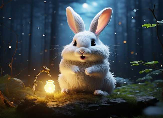 玉兔的寓言故事；玉兔的寓言故事视频