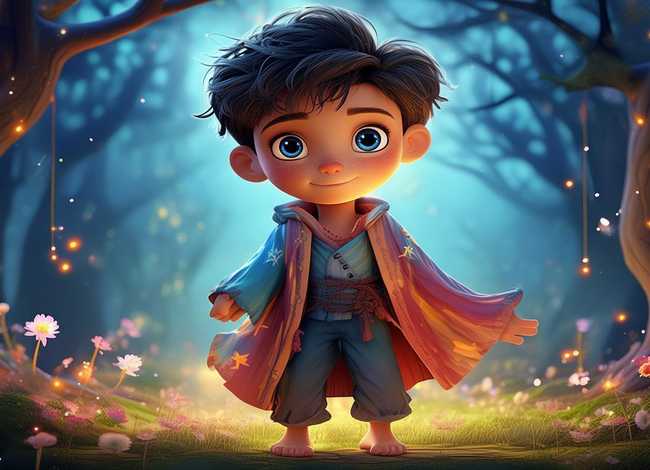 男孩童话故事人物简笔画、男孩子童话人物