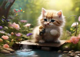 小猫钓鱼的儿童故事在线听、小猫钓鱼故事在线听免费