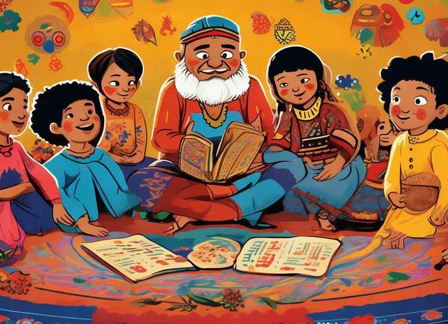 民族风儿童故事 - 幼儿民族故事大全