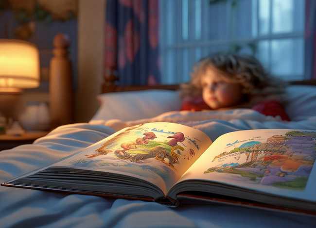 睡前小故事图画 - 睡前小故事图画图片