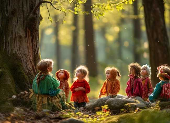 儿童民间故事短篇，小儿民间故事