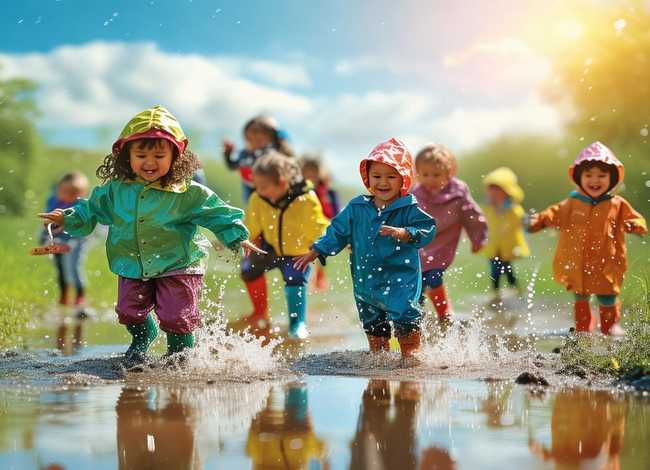 雨后儿童诗短诗 雨后幼儿诗鉴赏