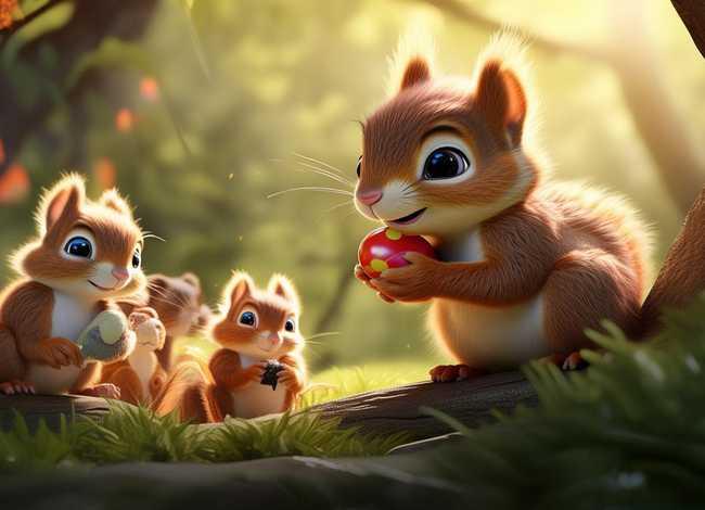 小松鼠儿童故事 小松鼠幼儿故事