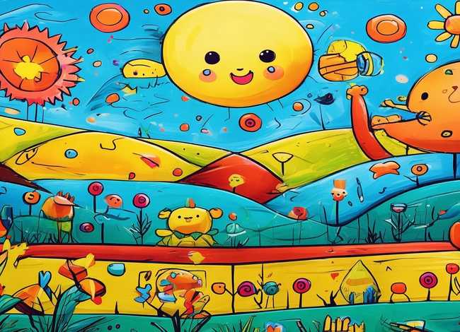 三年级儿童画简单又漂亮图片大全；三年级儿童画简单又漂亮图片大全可爱