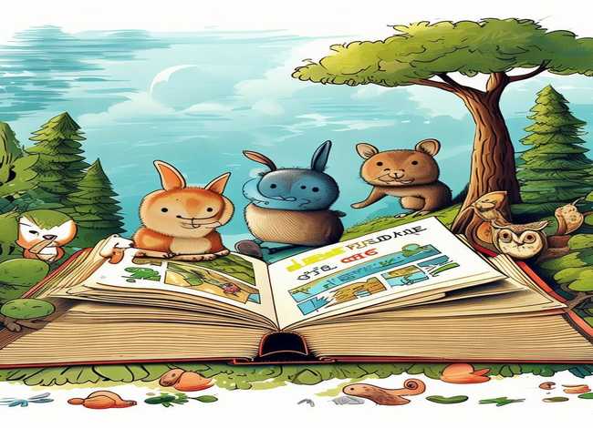 环保小故事绘本作品，环保小故事绘本作品图片