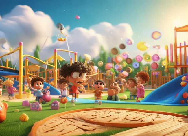 儿童游乐场故事动画（儿童游乐场动画片）